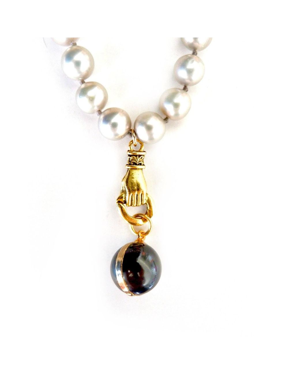 Persia Dona Jewelry Metallic Pearl
