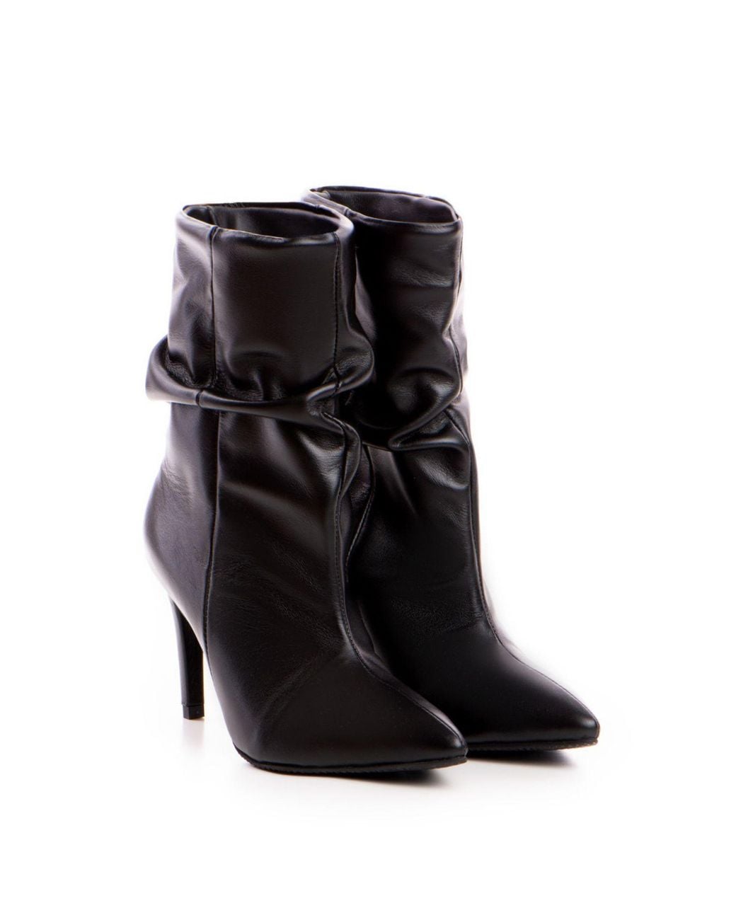 The 5Th Element Black Vera Slouch Ankle Boots