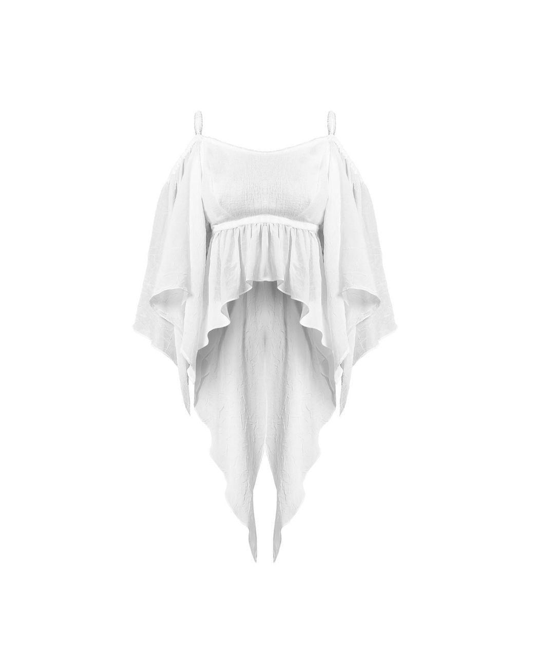 Zhenabia White Venus Blouse