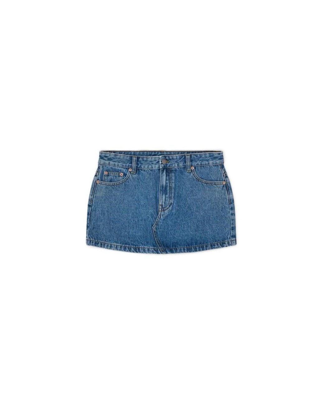 Dr. Denim Blue Tiggy Mini Skirt
