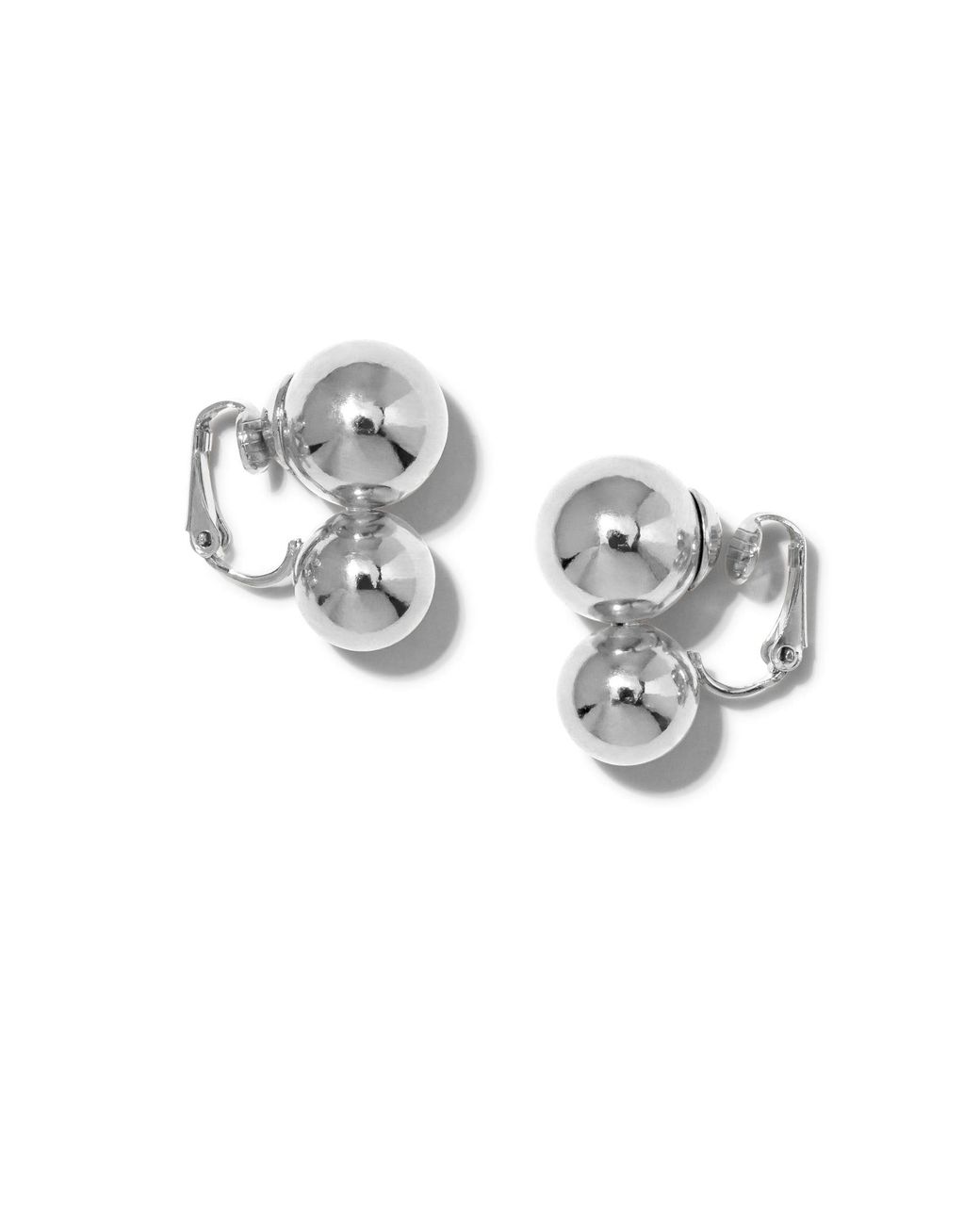 Jaredjamin Metallic Uptown Orbita Clip On Earrings