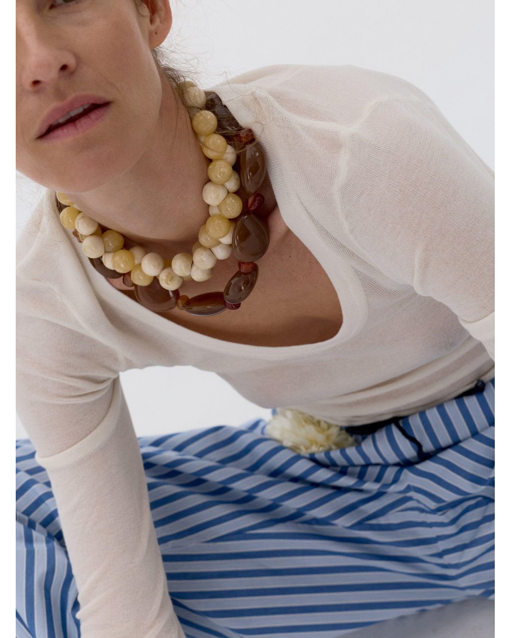 Sita Nevado White Camino Necklace