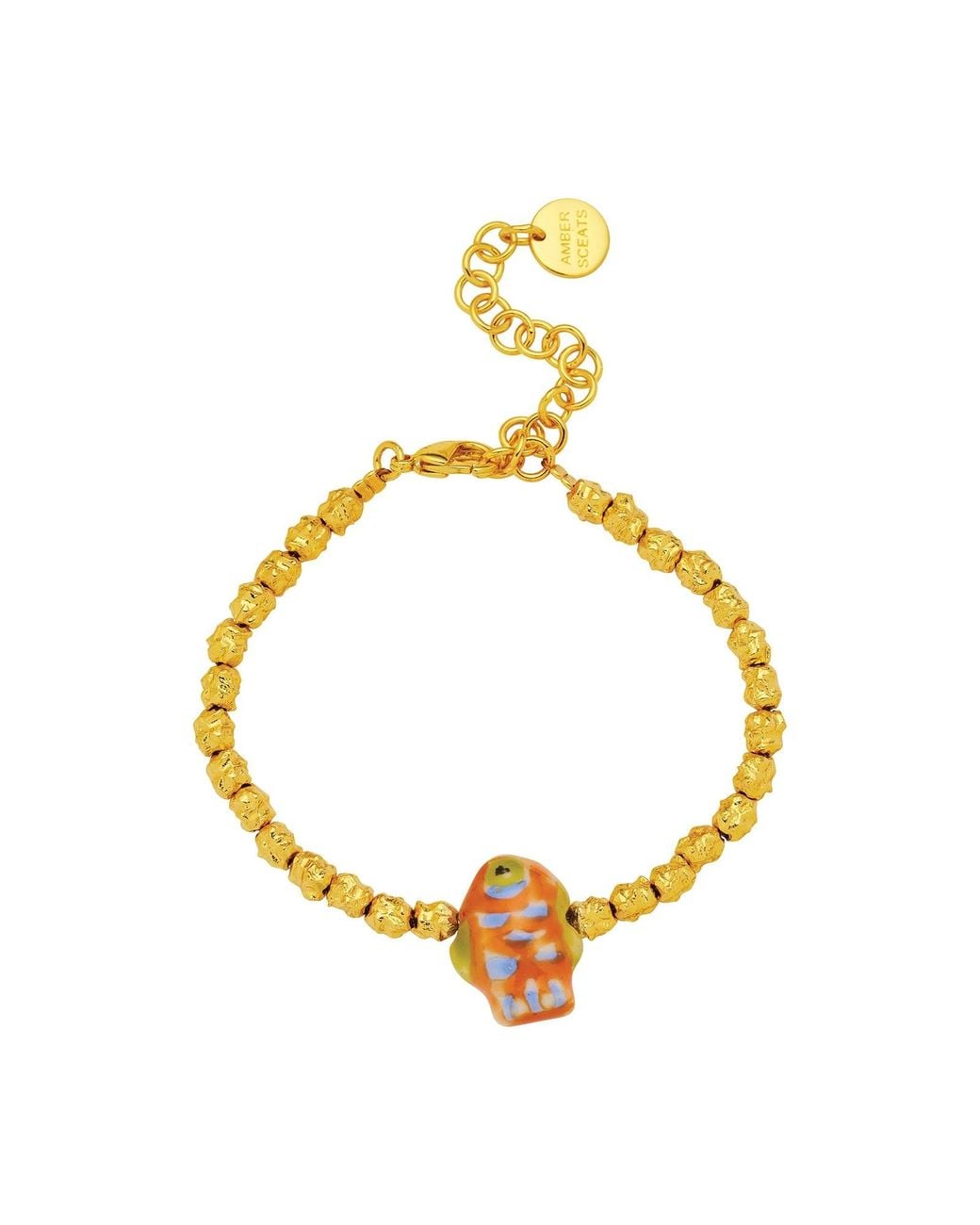 Amber Sceats Metallic Azurefin Fish Bracelet