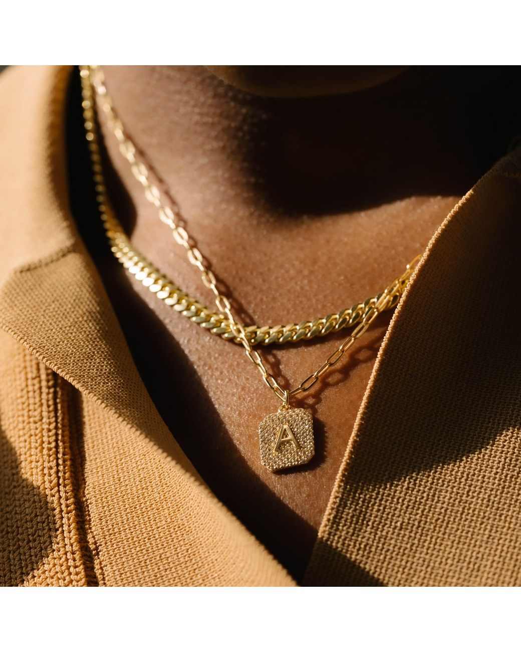 Argento Vivo Metallic The Sergia Chain Necklace