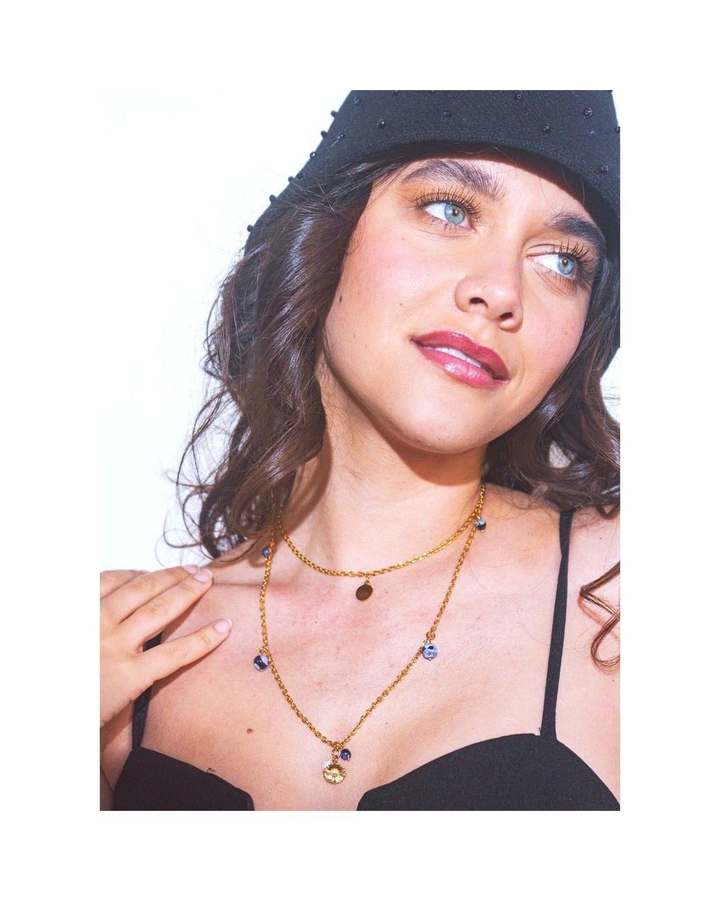 ADIBA Metallic The Daisy Handmade Necklace