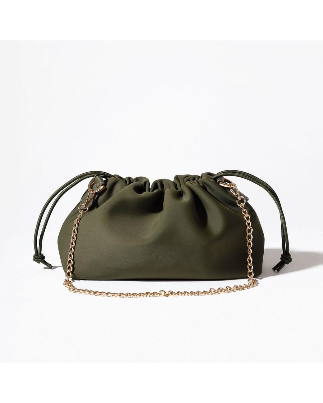 Pop Ups Brand Puff Clutch Safari in Green | Lyst UK