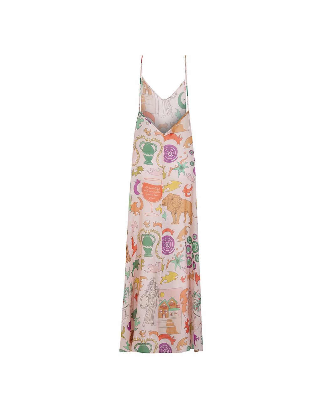 Iodes Pink Cunda Beach Dress