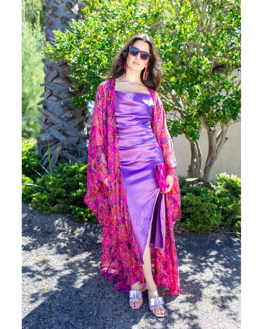Jennafer Grace Red Orleans Kimono