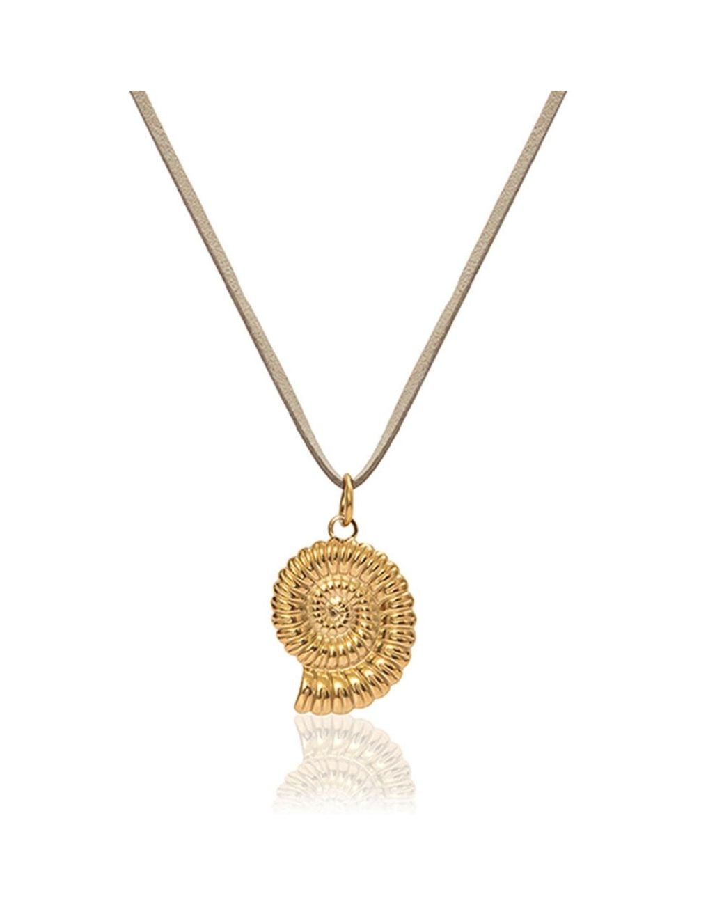 A Weathered Penny Metallic Neutrals Suri Cord Necklace Sand Cord