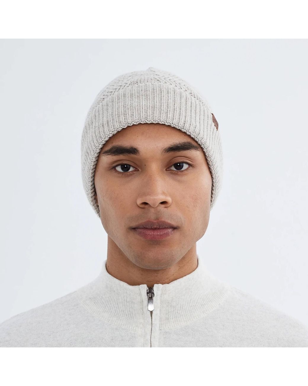 Norbron Natural Kordec Camel Beanie for men