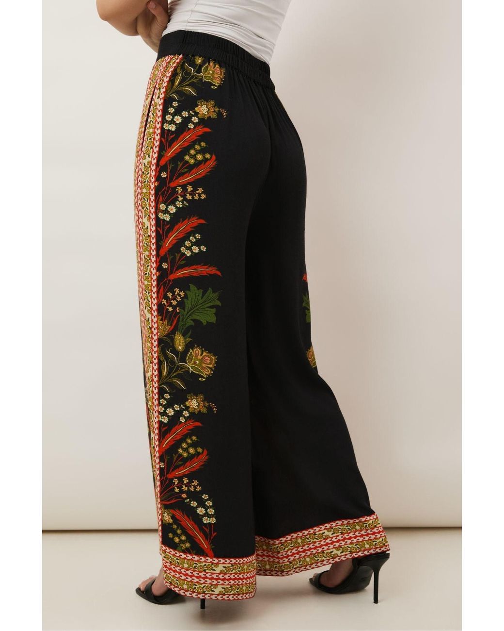 Raishma Black Reyna Trousers