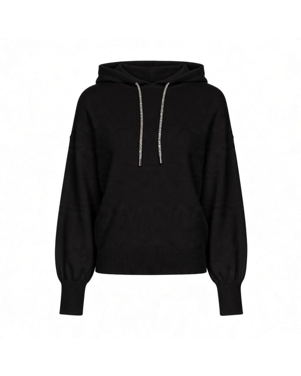 Brodie Cashmere Black Hilary Hoodie