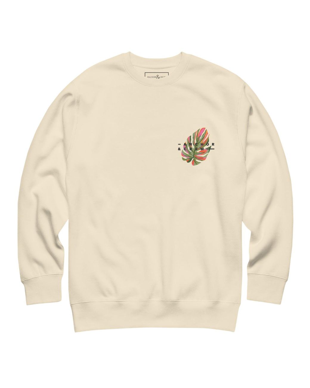 Anchor and Crew Neutrals Natural Organic By Design Passenger Organic Cotton Sweatshirt