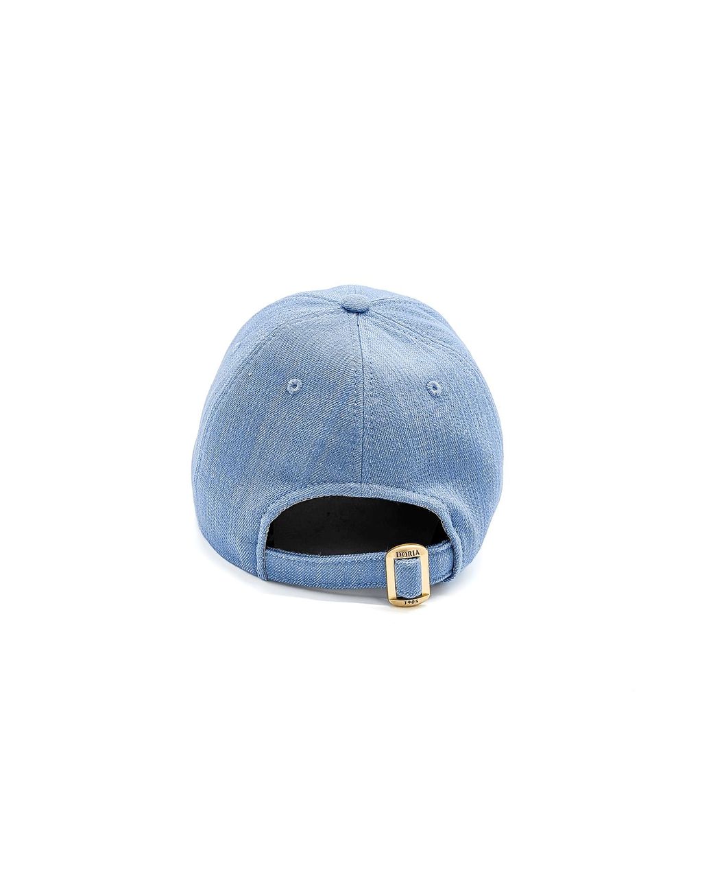 DORIA 1905 Blue Denim Baseball Cap for men