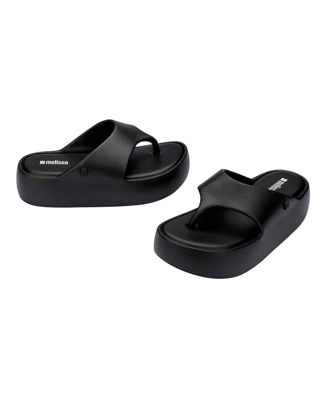Melissa Black Free Platform Thong