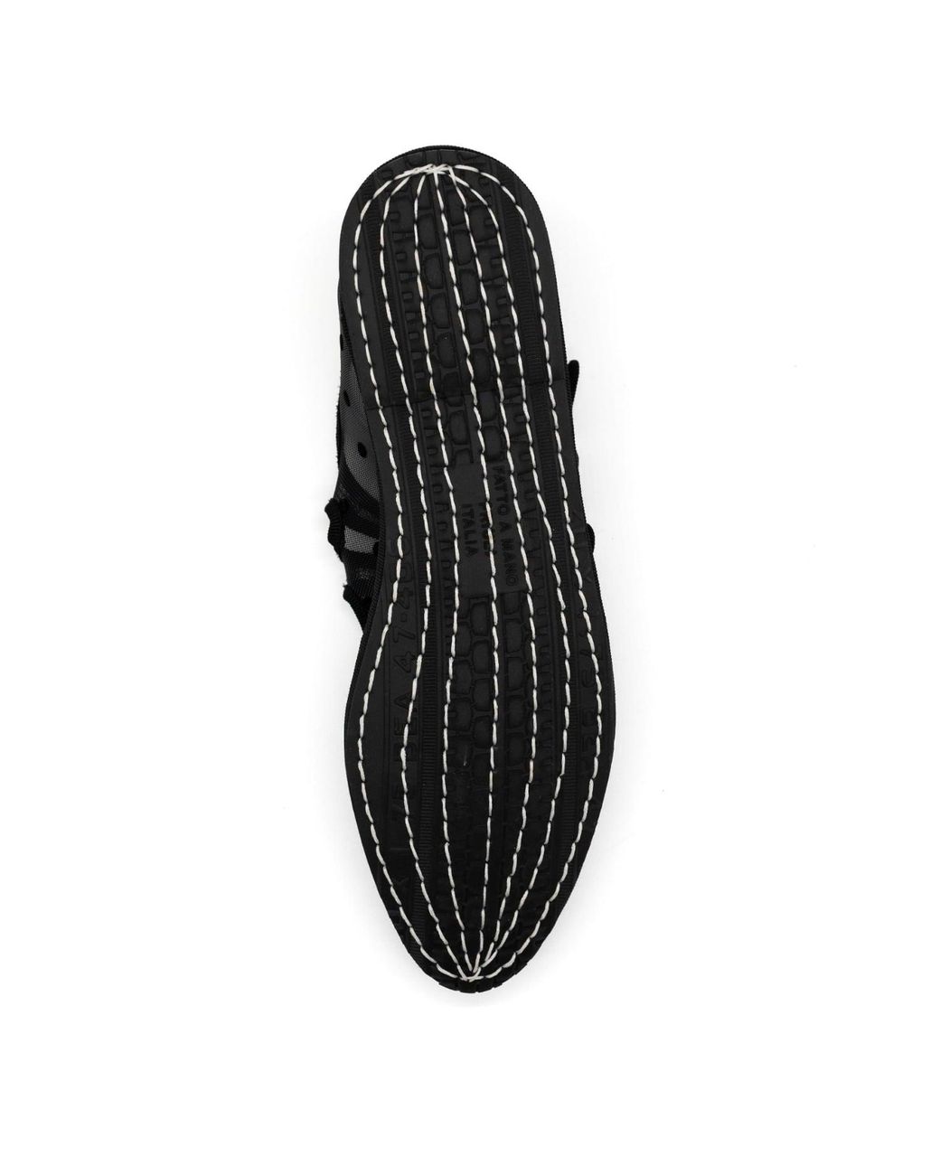 Gondolina Shoes Black Moretta Polka-Dot Mesh Double-Strap Mary Jane Shoes – Made