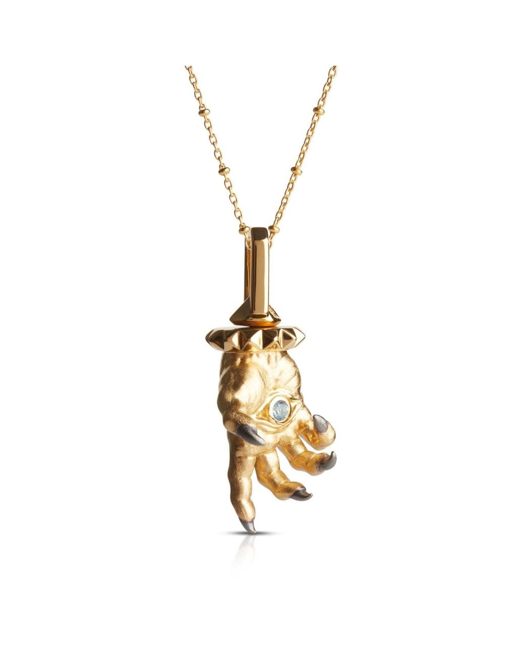 Kasun Metallic Hand Of The Protector Pendant