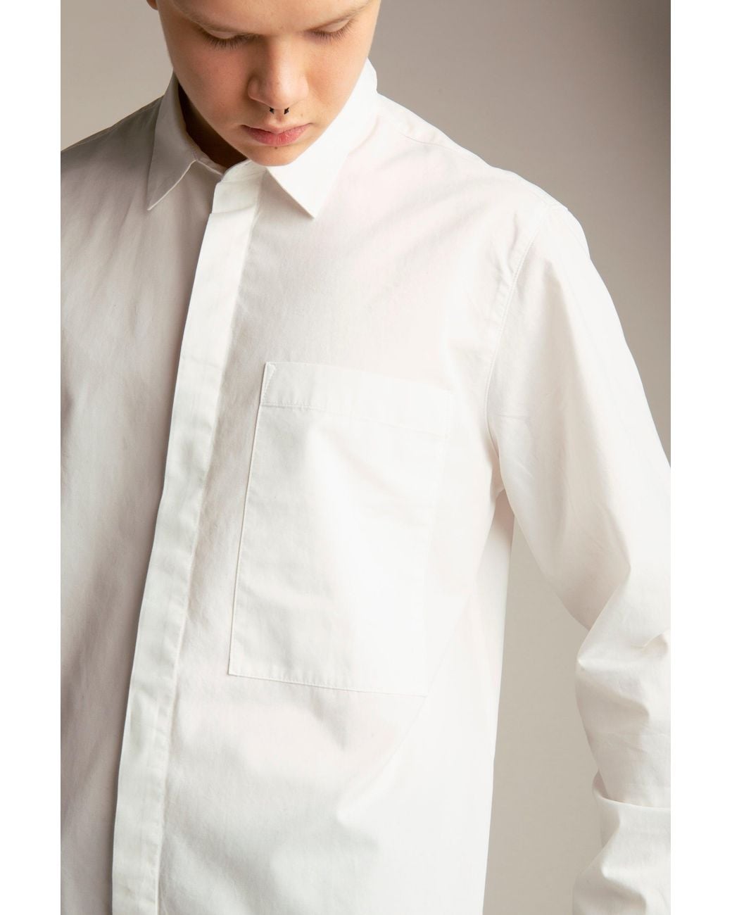 Reet Aus White Regular Fit Shirt For for men