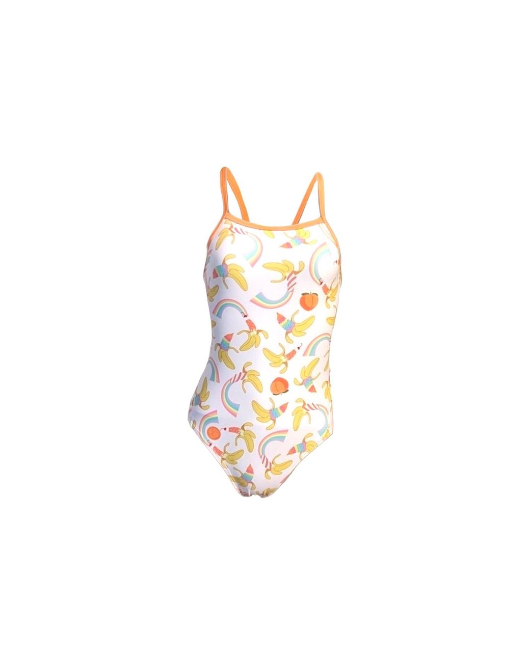 Julia Clancey Metallic Feeling Peachy Peach Swim Suit