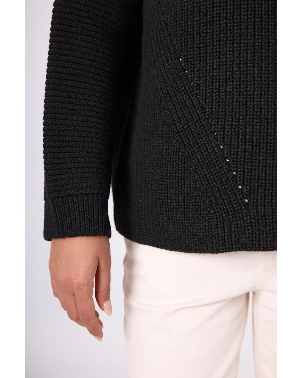 Peraluna Black Nikita Thessaloniki Knit Pullover