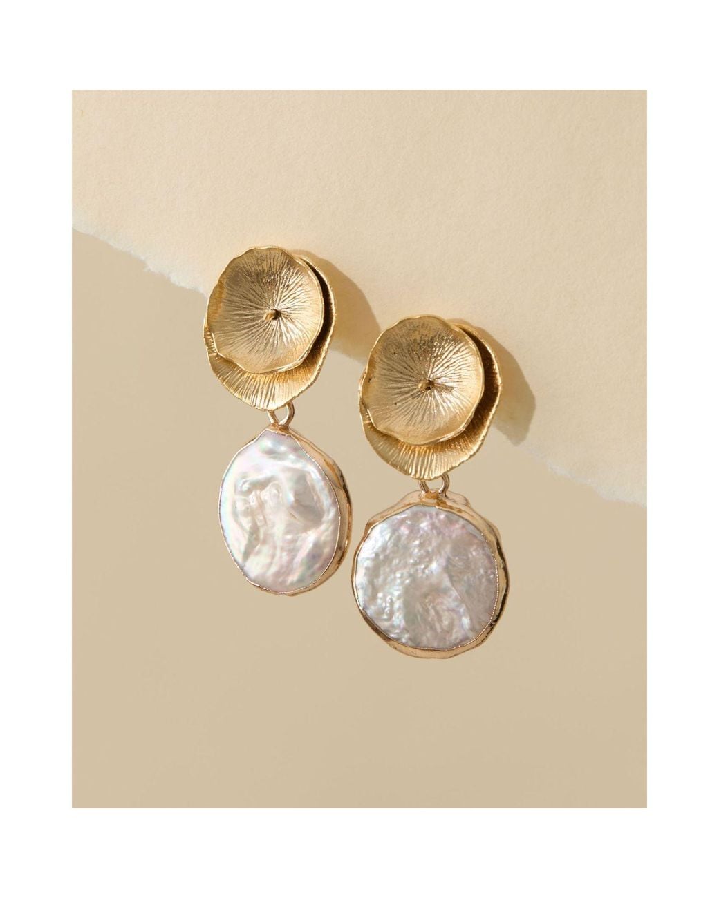 SET & STONES Metallic Reese Earrings