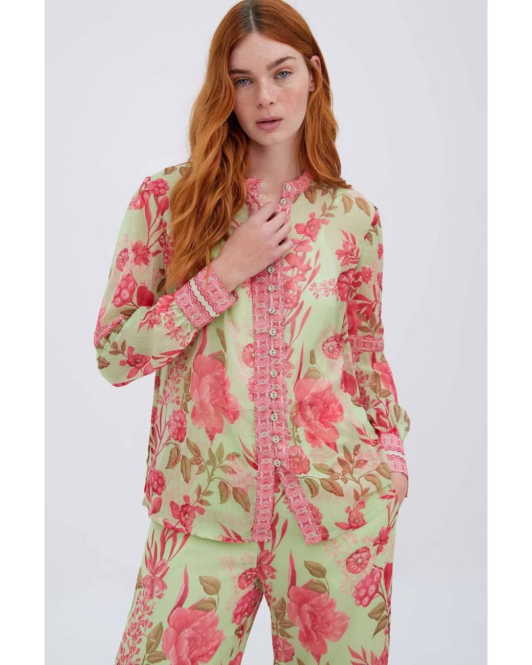 Raishma Pink Aspen Shirt