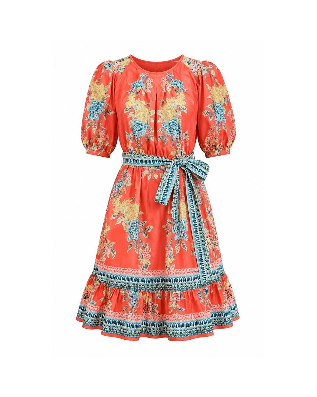 Raishma Red Petula Dress