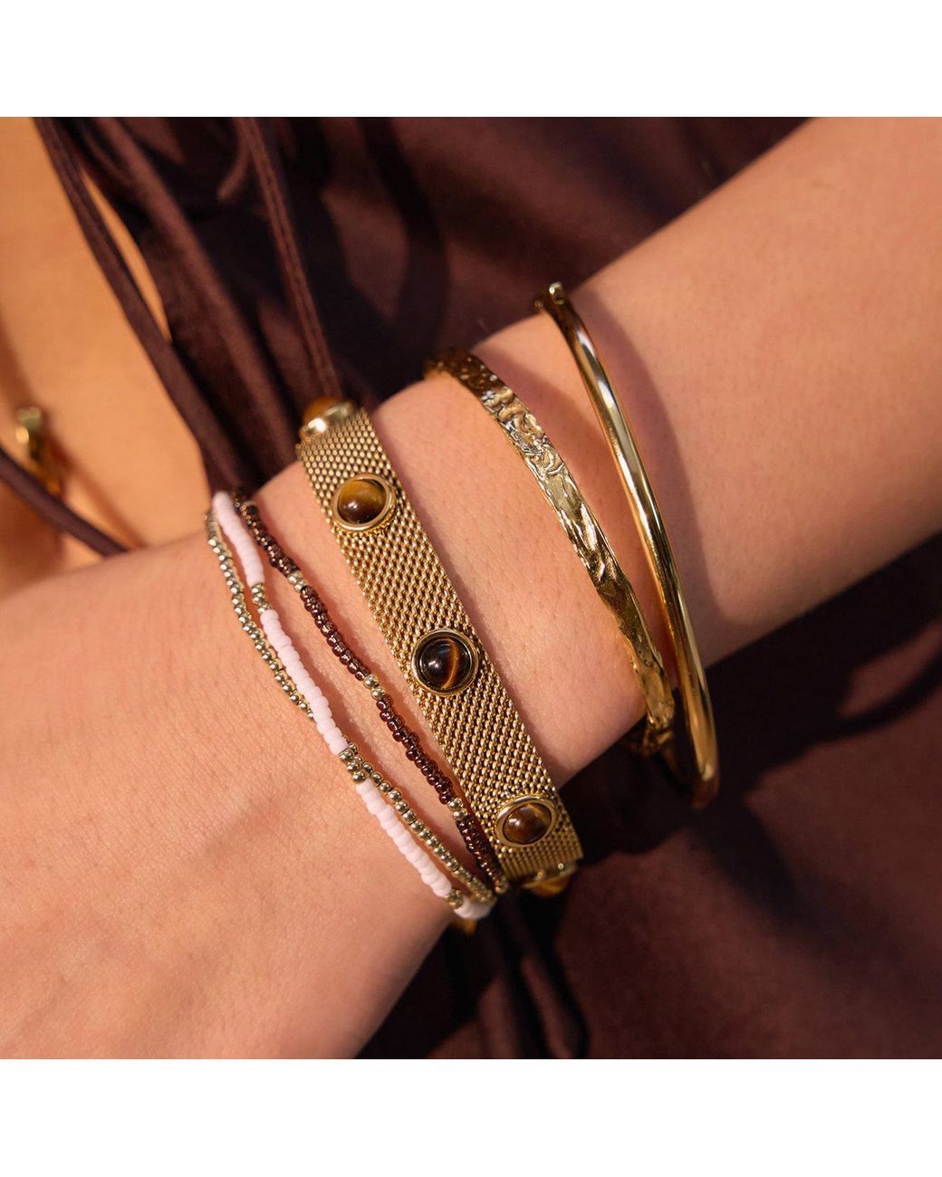ARMS OF EVE Metallic Cole Cuff