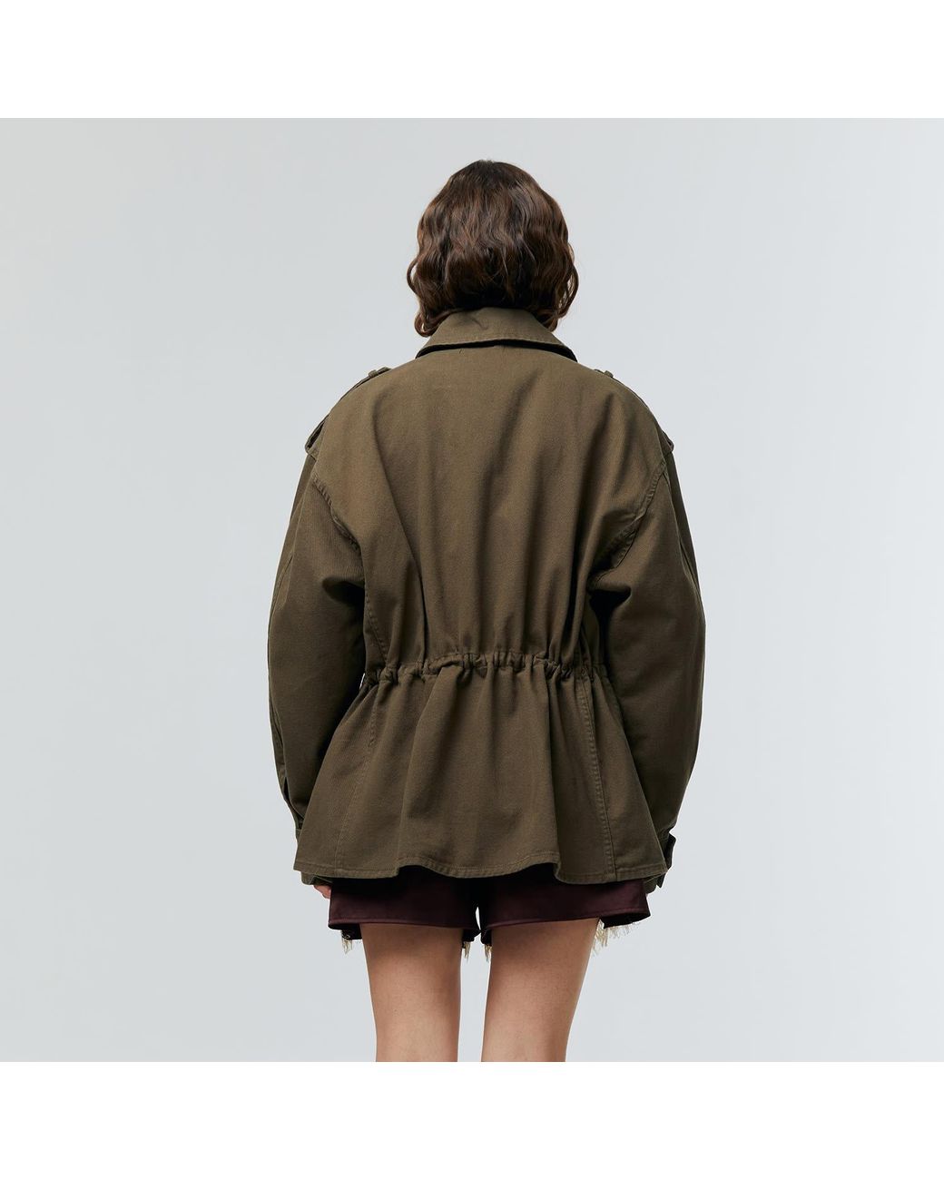 Ats the Label Green Leonna Utility Pocket Jacket