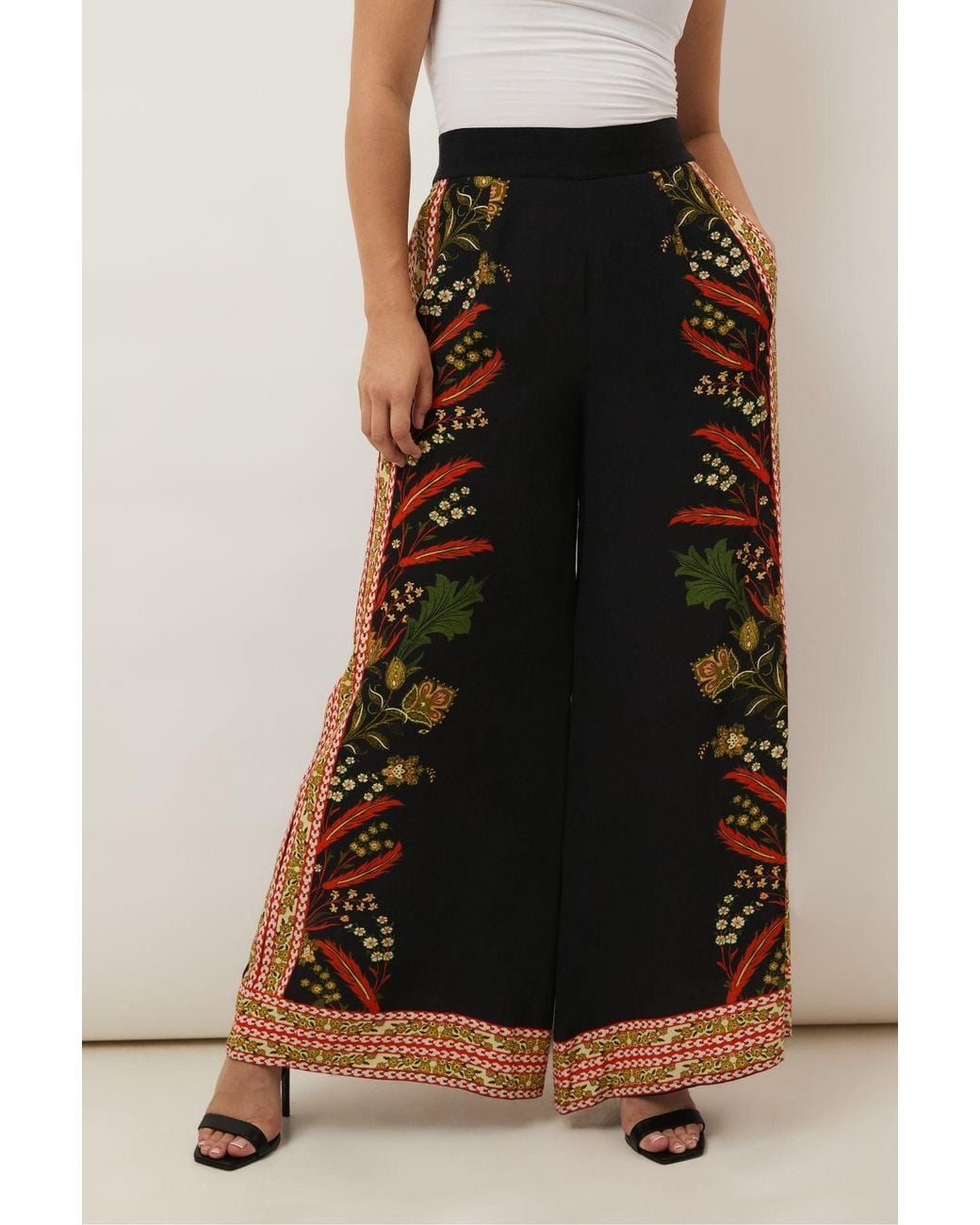 Raishma Black Reyna Trousers