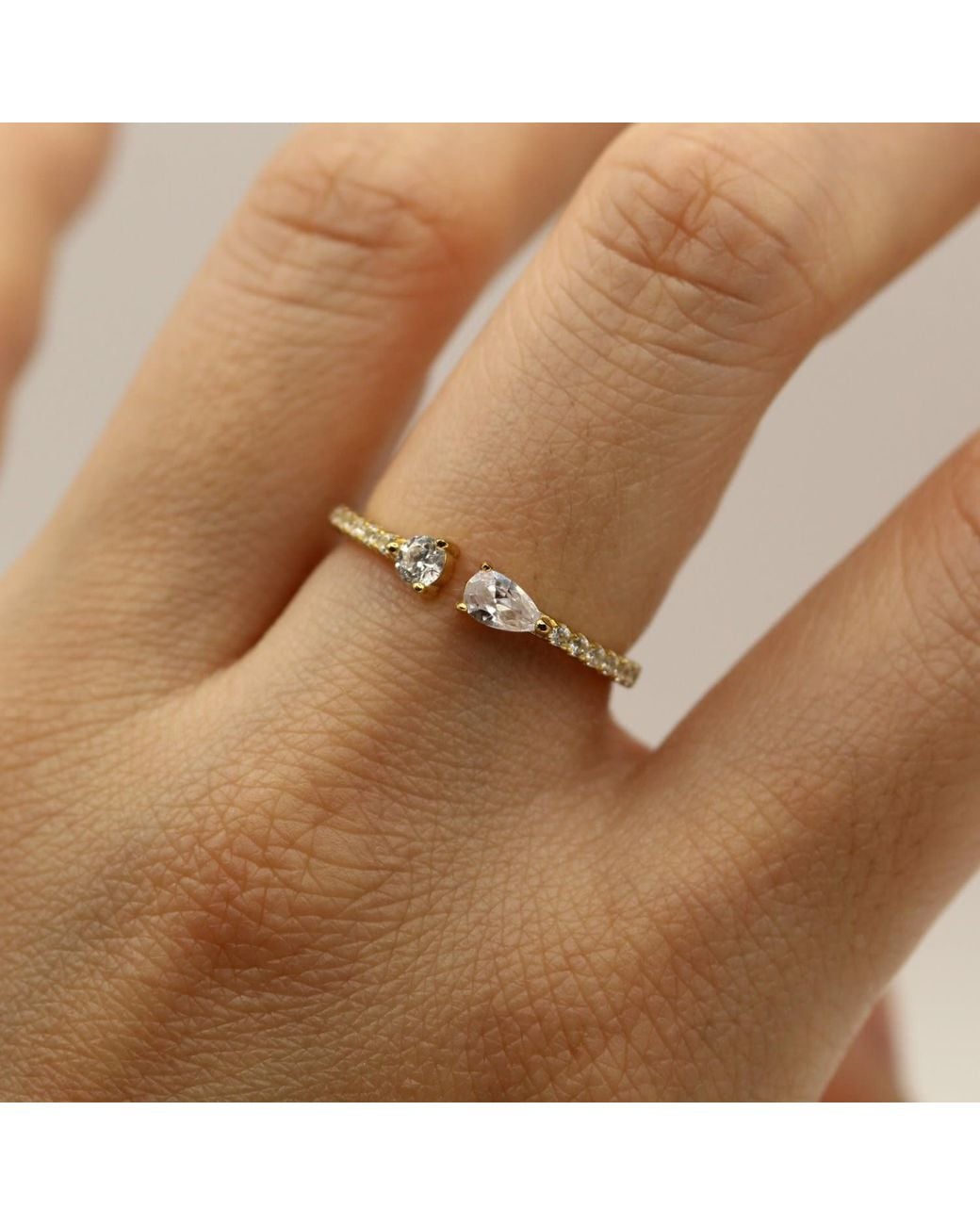 VicStoneNYC Fine Jewelry Metallic Open Cuff Ring
