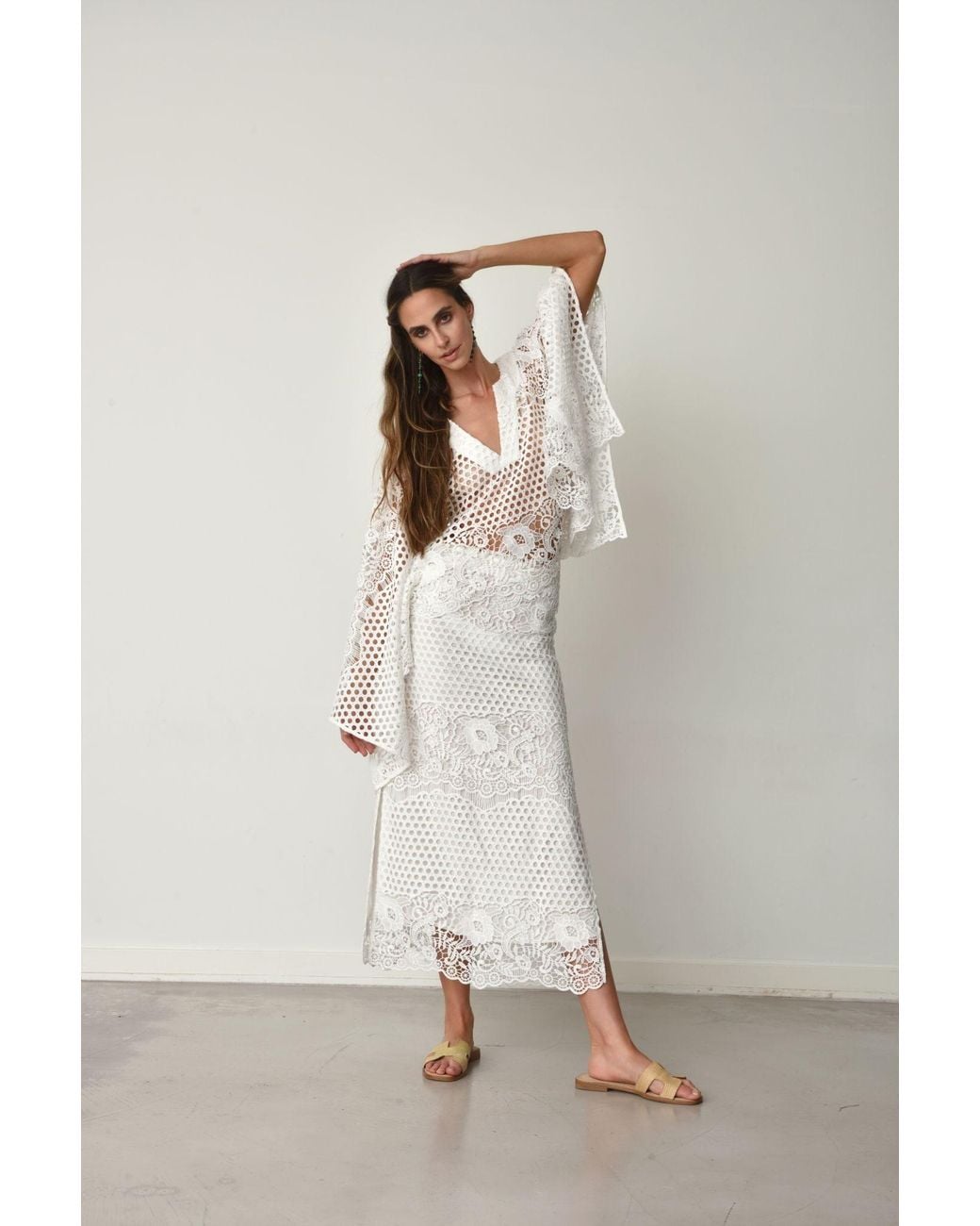 Muche Et Muchette White Banko Skirt Cover Up