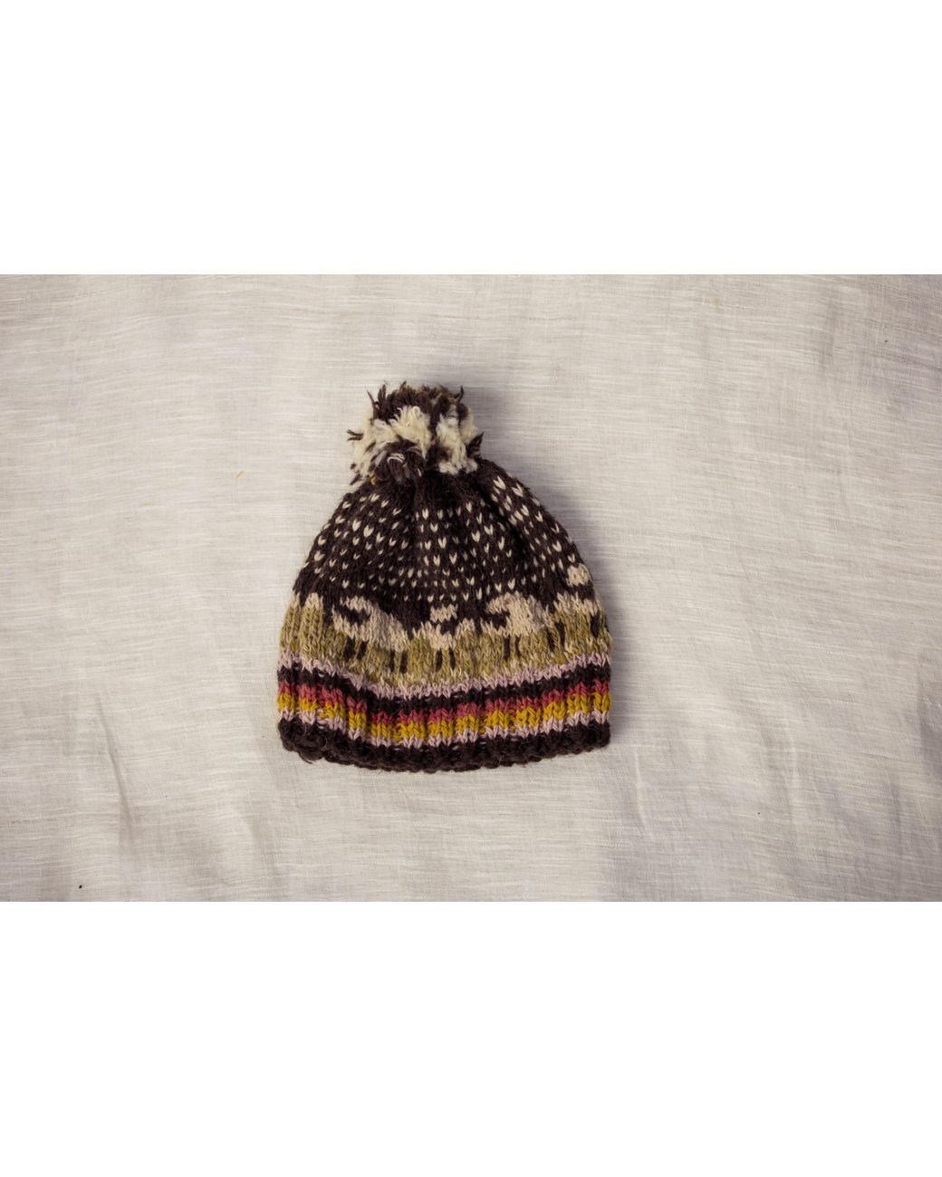 Charkha & Loom Brown Sheepish Beanie