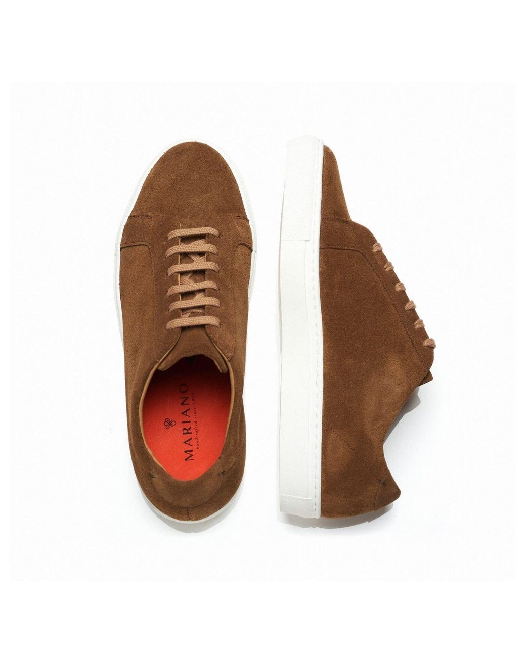 Mariano Shoes Brown Funchal Trainers for men