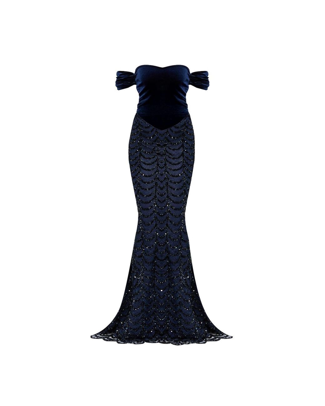 Nur Karaata Blue Dynasty Waltz Dress