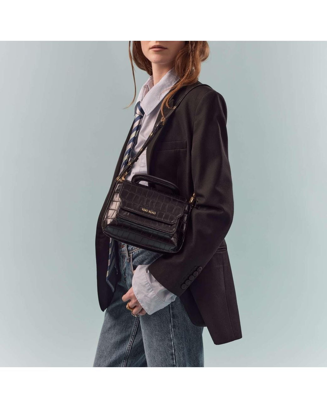SANS BEAST Black Reader Satchel