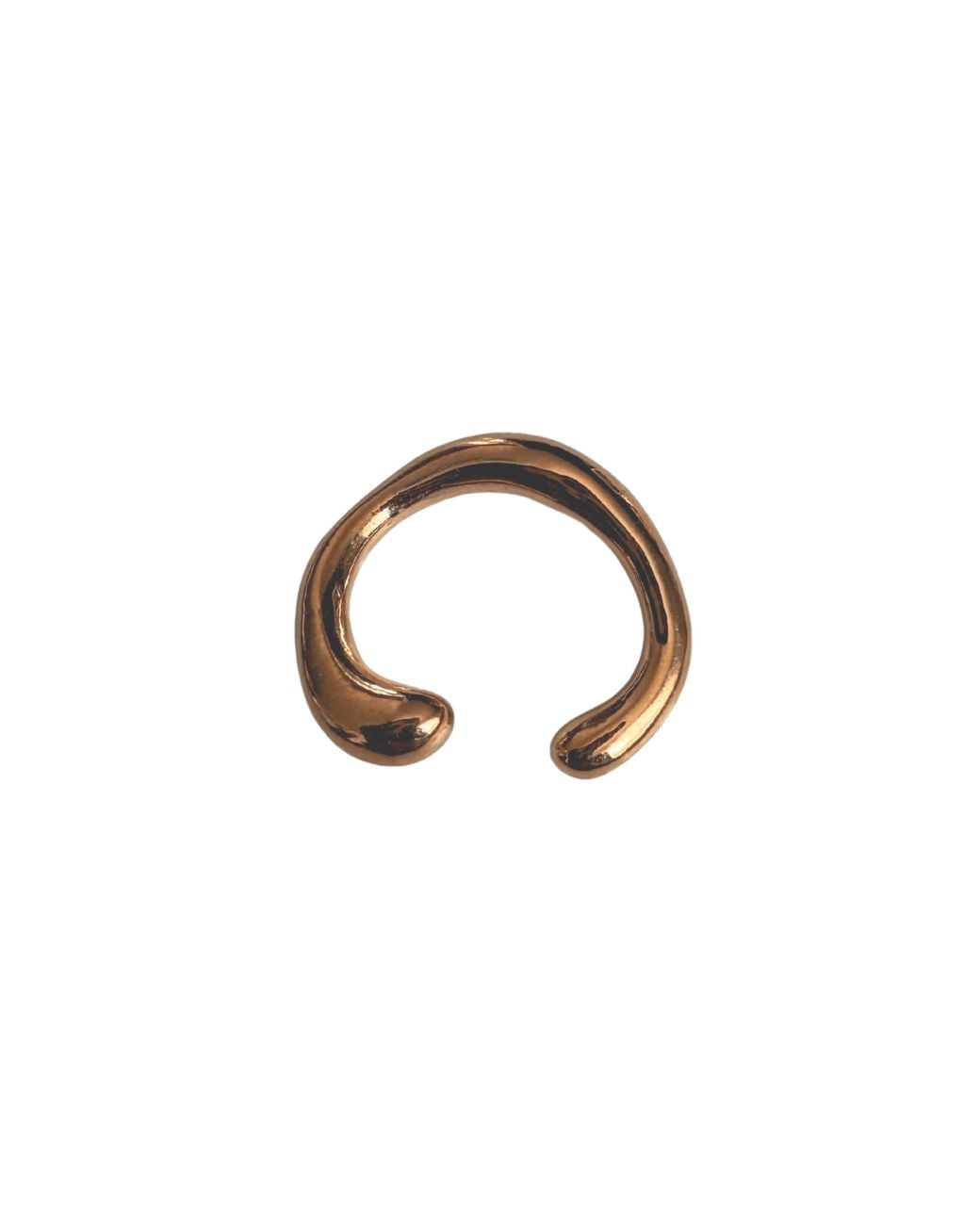 IN CAUDA VENENUM Metallic Selene Ear Cuff
