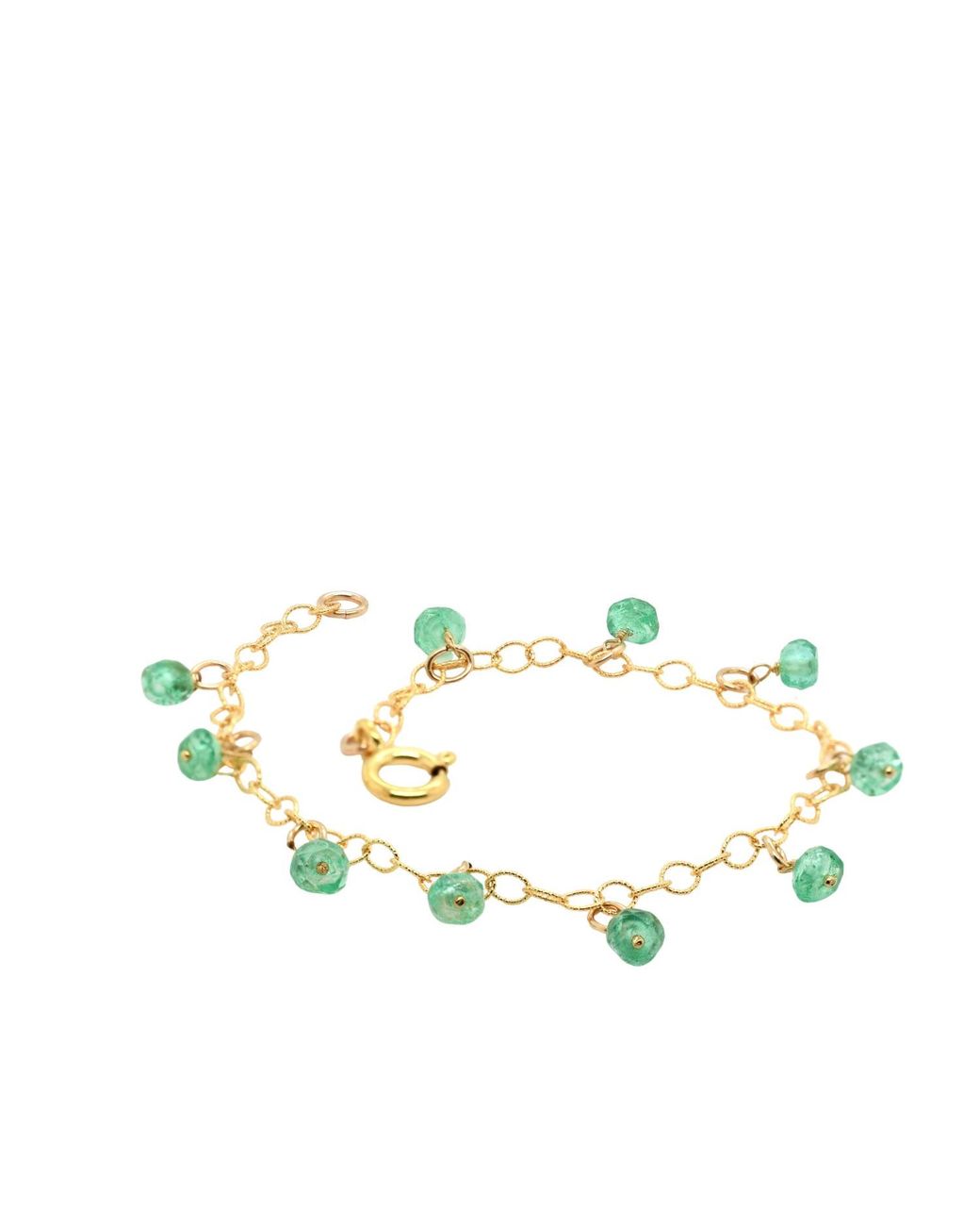 Lori Kaplan Design Metallic Opal Charm Bracelet
