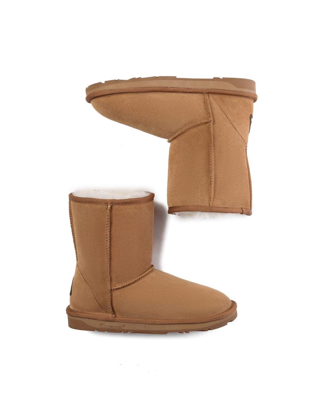 EverAu Australia Brown Kookaburra Short Classic Boots for men