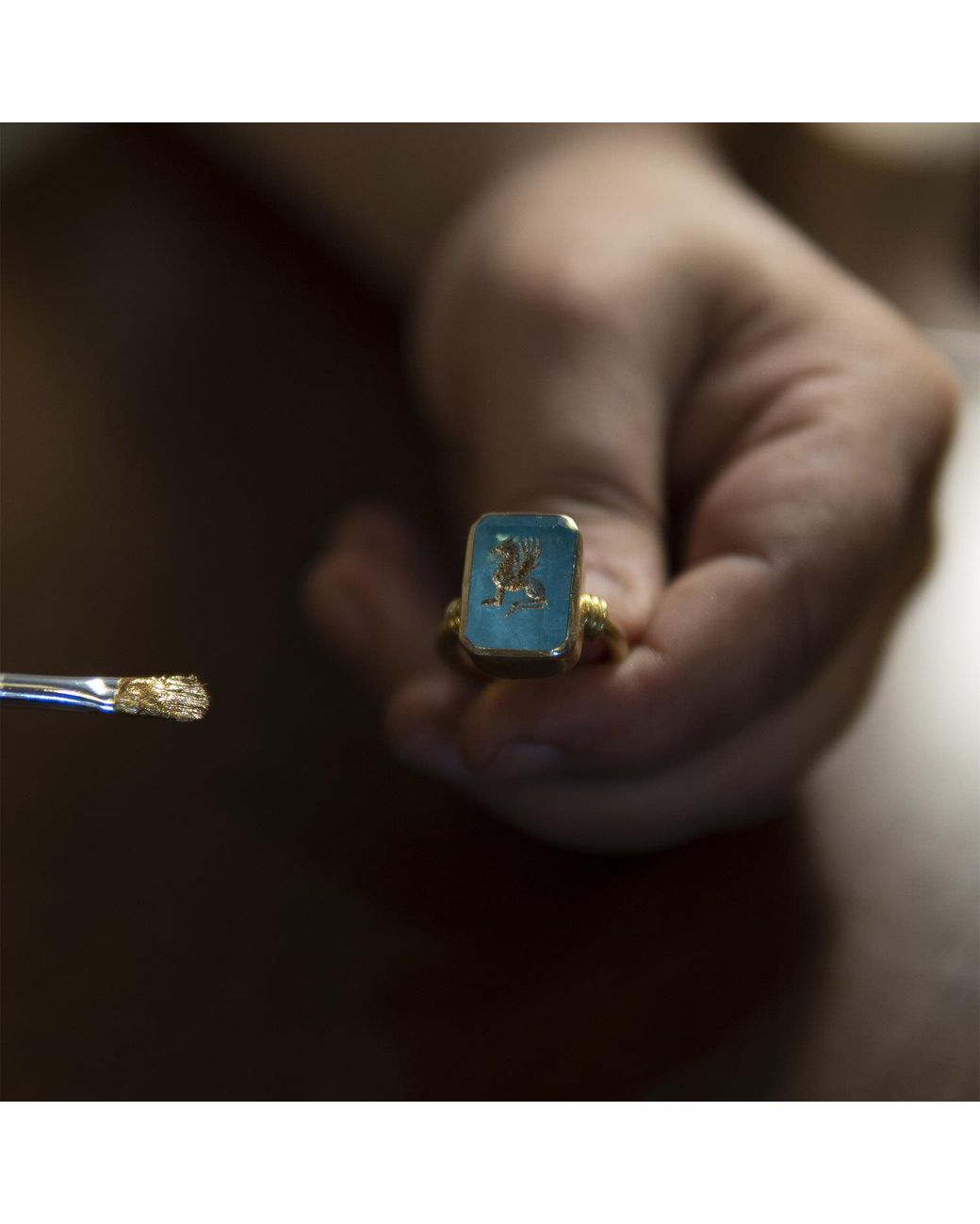 Ece London Blue The Legend Ring