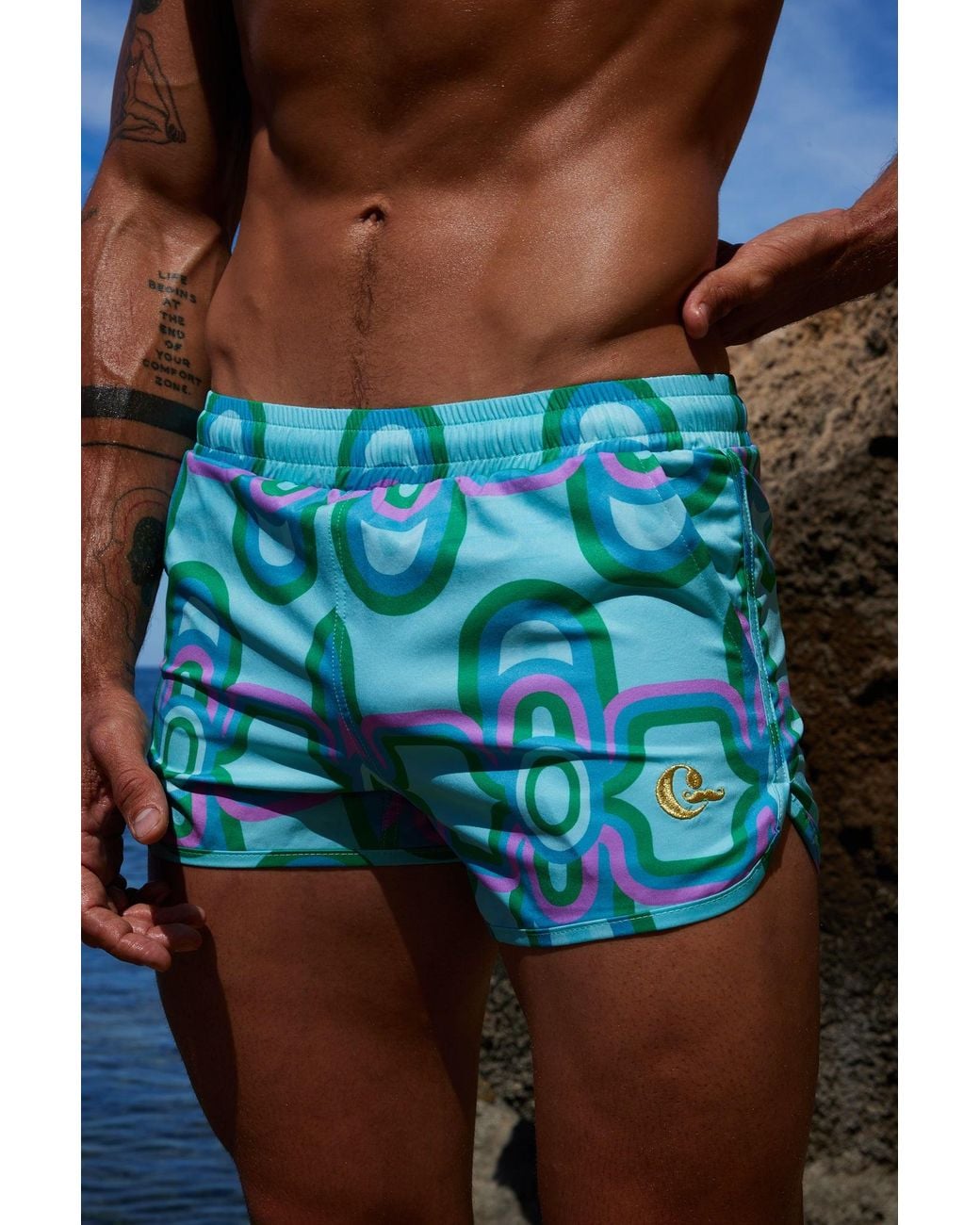 Julia Clancey Blue Venice 73 Sport Short Olympia Aqua for men