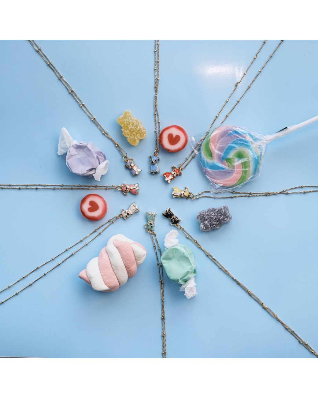 Cloud Haven Metallic Mini Pittie Sweetie Pendant