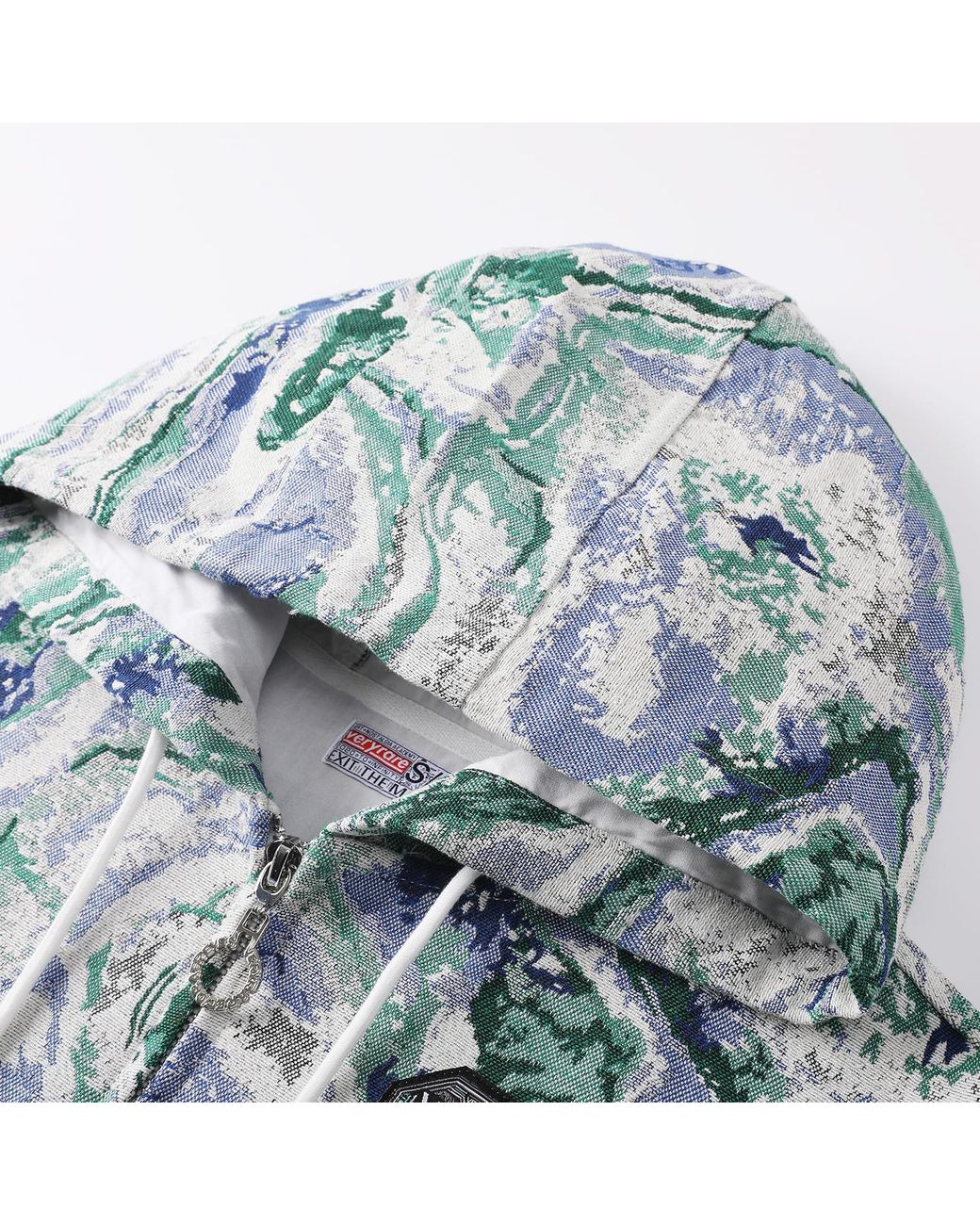 VERYRARE Blue Swirl Hoodie for men