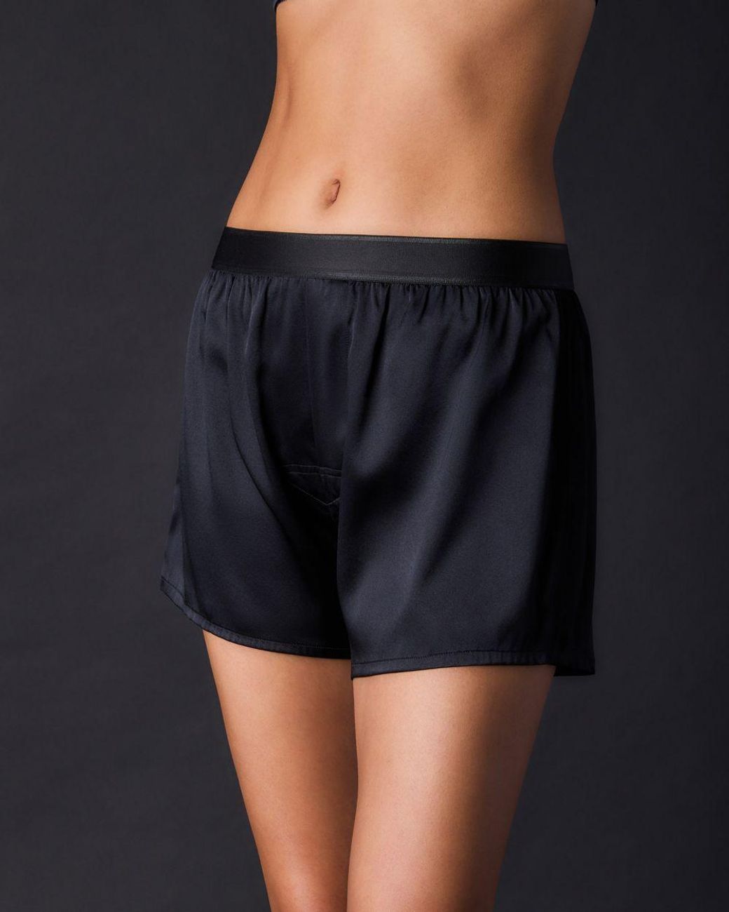 Journelle Black Iris Boxer Noir