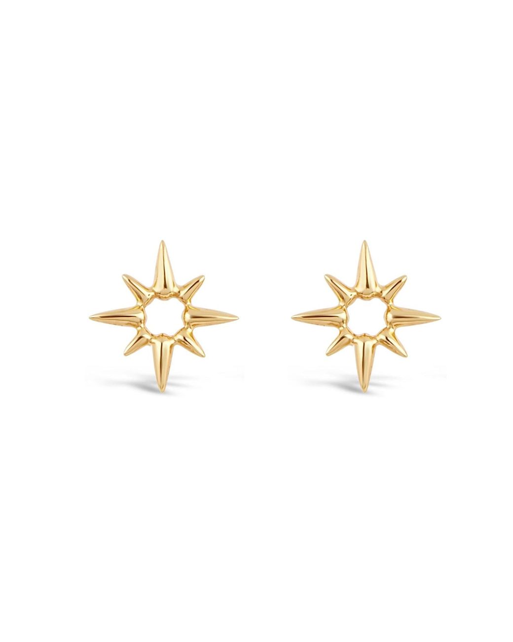 Dinny Hall Metallic Sunbeam Studs