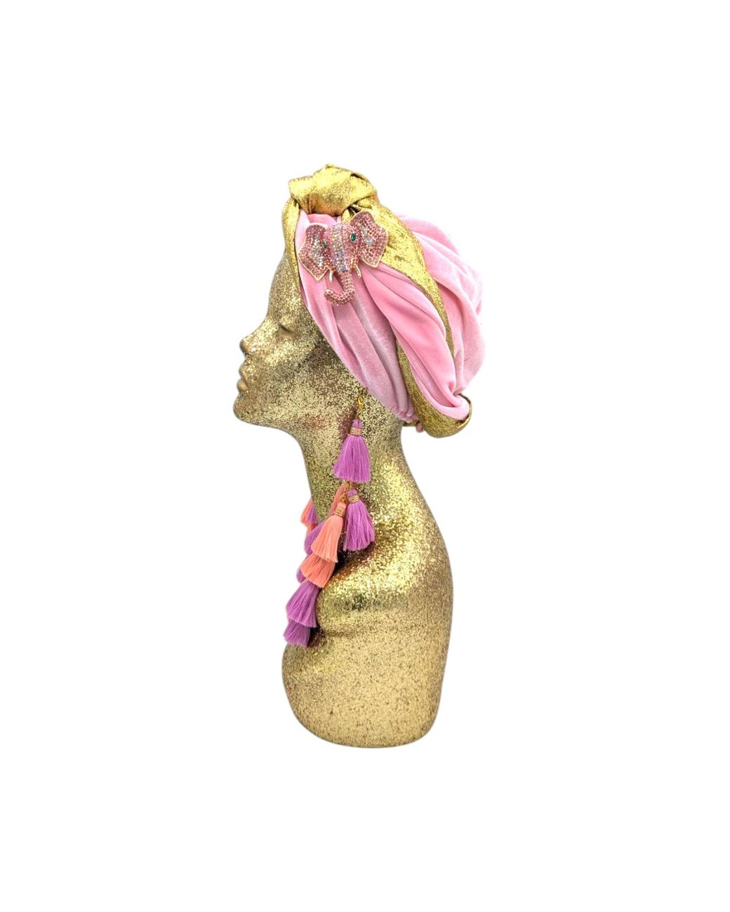 Julia Clancey Yellow Snazzy Fondant Nellita Chacha Turban