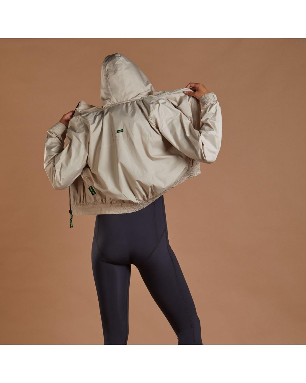 NUMBAT Natural Hooded Track Jacket