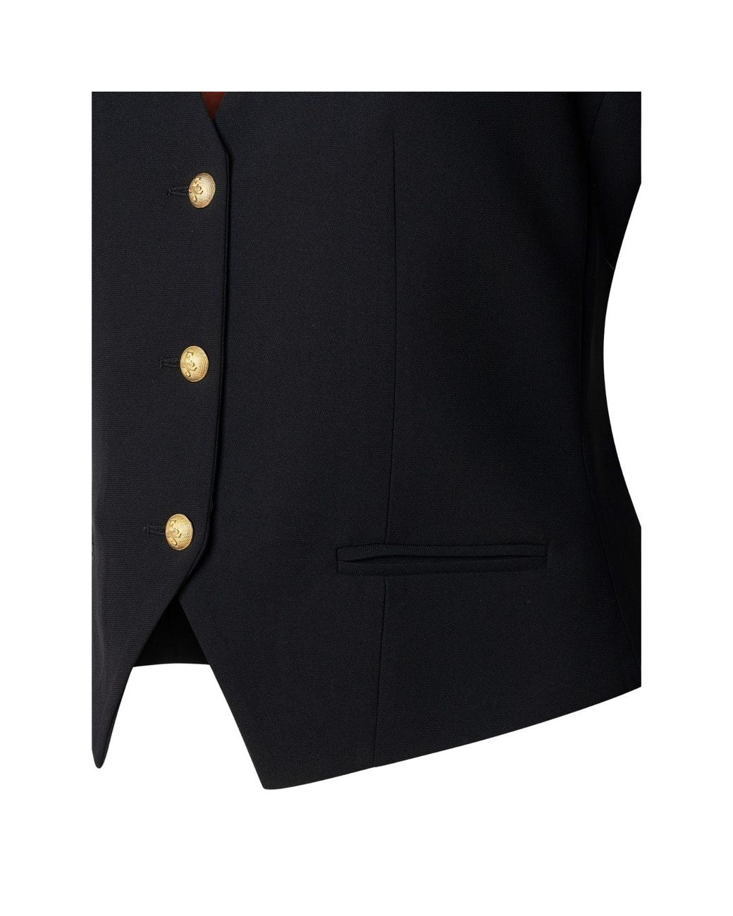 The Extreme Collection Blue Tailored Vest Atelier