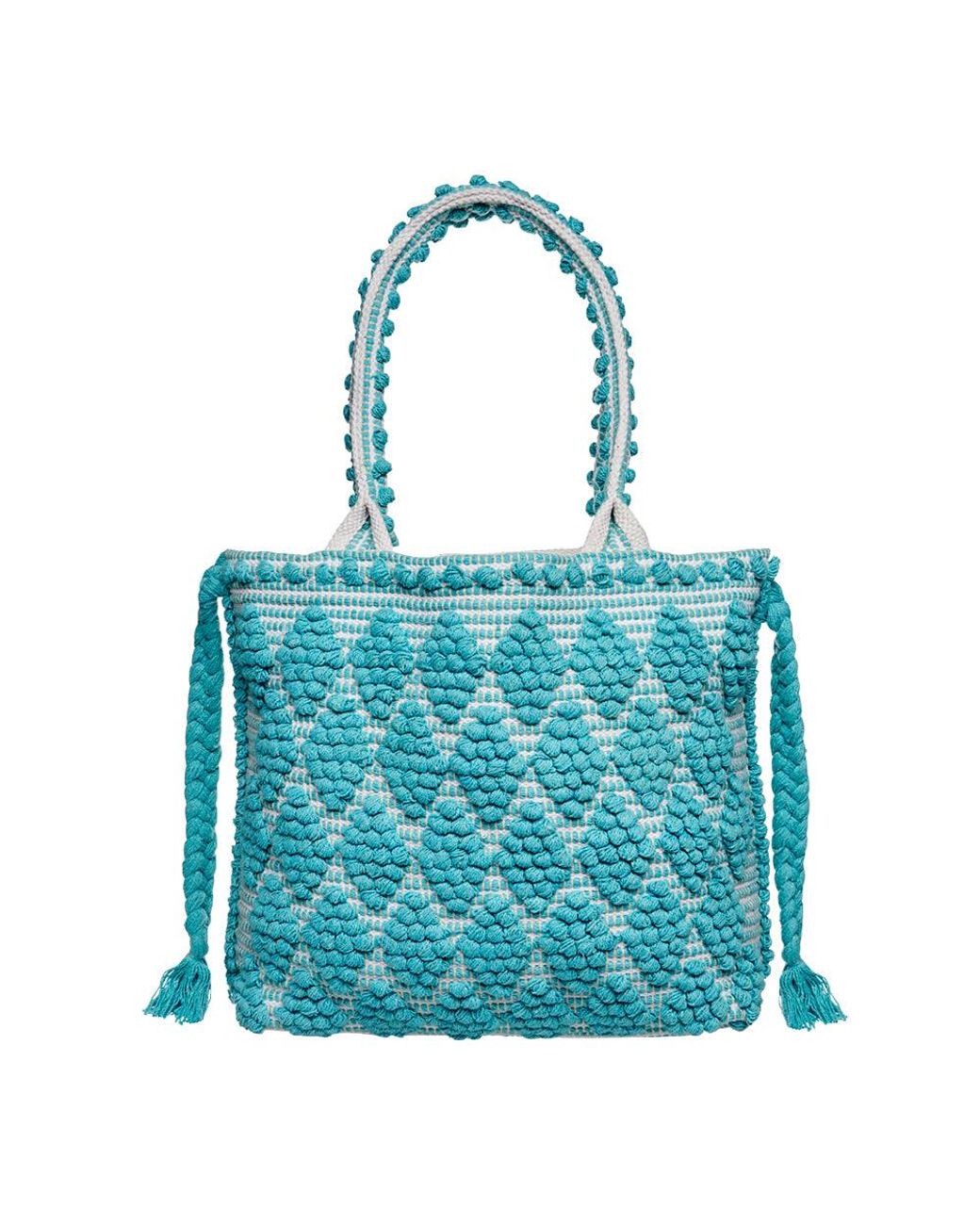 Sidney Byron Blue Signature Wanderlust Tote