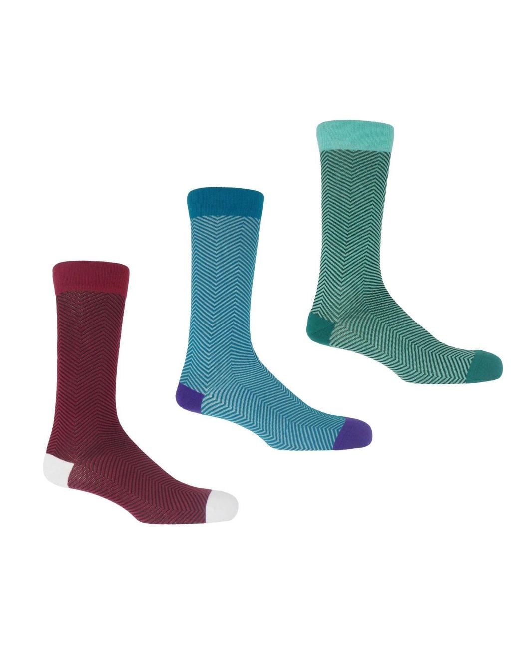 Peper Harow - Made in England Green Lux Taylor Socks Bundle for men